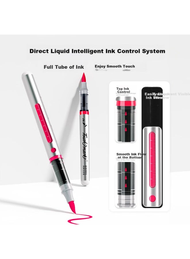 Touch Mark Direct Liquid Acrylic Marker 120 Colors Soft Tip Watercolor Pen Paint Pen Can Overlay Color Non-transparent Oxford Cloth Style Student Back-to-school Gift - Image 3