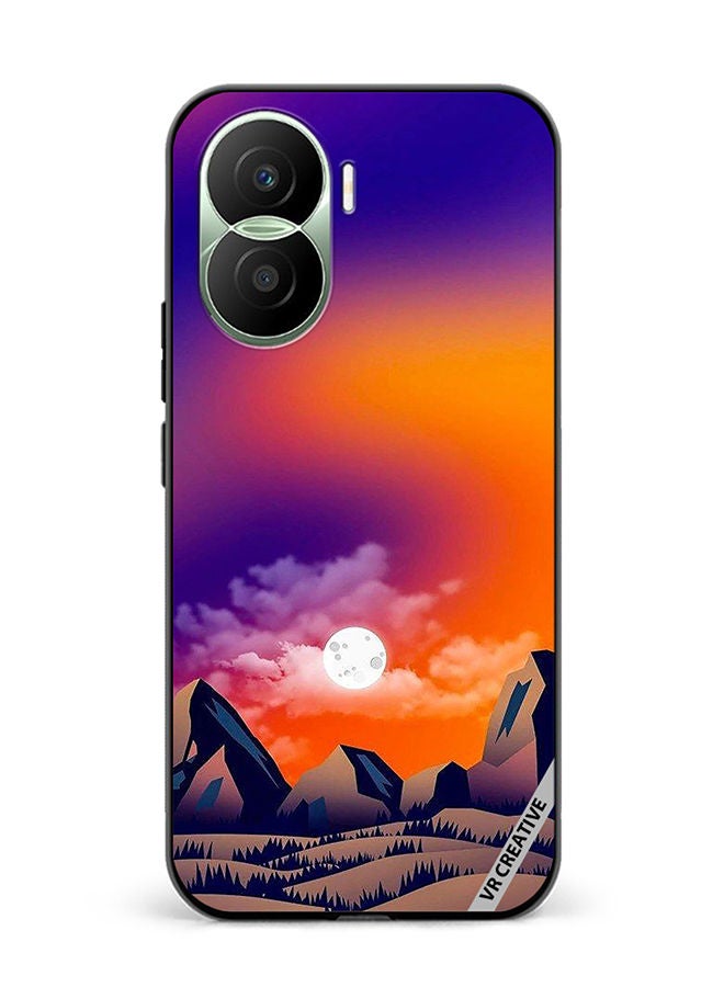 VR CREATIVE Protective Case Cover For Honor Play7T Pro Nature Design Multicolour - Image 1