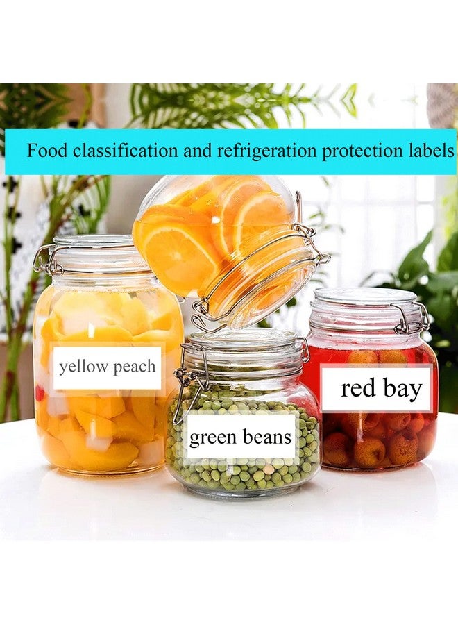 wootile 300Pcs Clear Label Protector Shields 2"X3" Vinyl Label Shields Library Book Repaire Tape Labelsspine Labels Clear Protectors For Essential Oil Bottle Labels Food Jars Labels Barcode Label Protectors  - Image 5