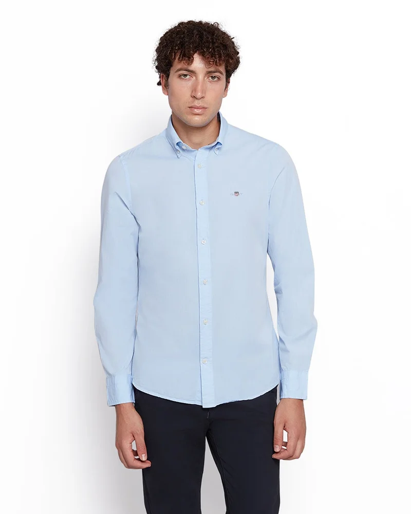 GANT Gant Men’S Slim Fit Cotton Poplin Shirt
