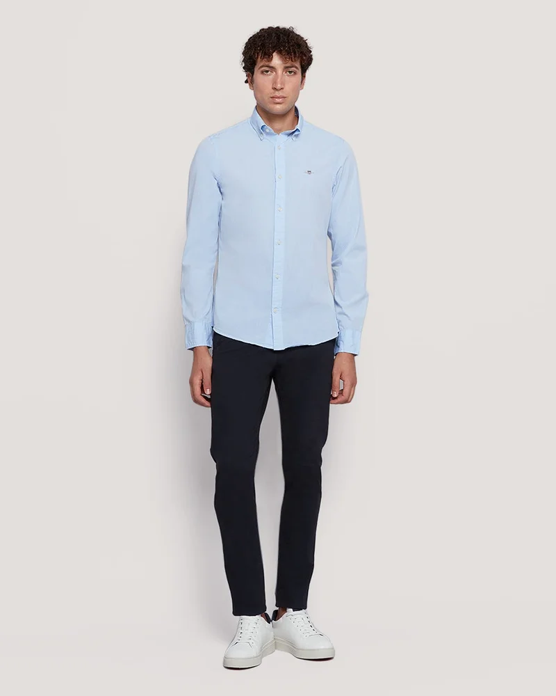 GANT  Gant Men’S Slim Fit Cotton Poplin Shirt for Men | Best Price UAE