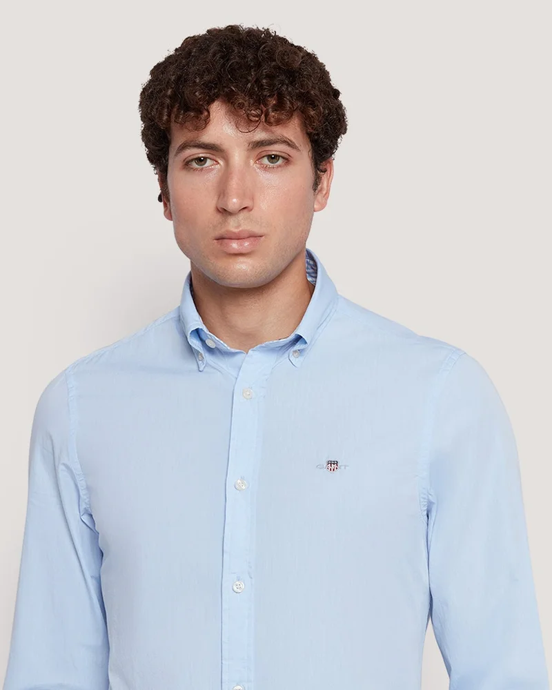 GANT  Gant Men’S Slim Fit Cotton Poplin Shirt for Men | Best Price UAE