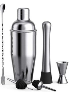 Viyalente 9 Piece Cocktail Set with Stand Advantageous Package Stainless Steel  - Image 3