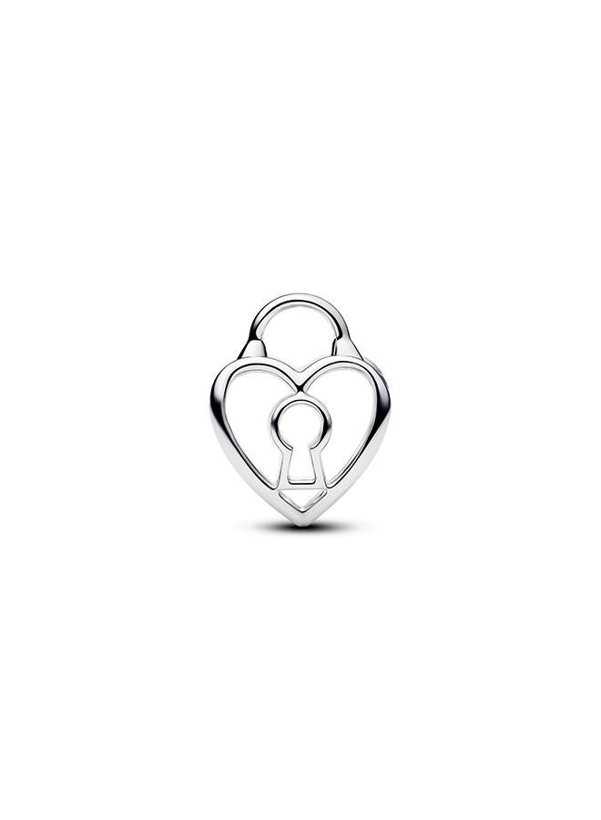 PANDORA Openwork Heart Padlock Charm - Image 2