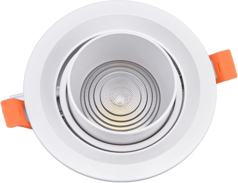 ZJchao Recessed Lighting 7W COB LED Downlight Warm Color Temperature for Hotels & Homes 100-264V - Image 1