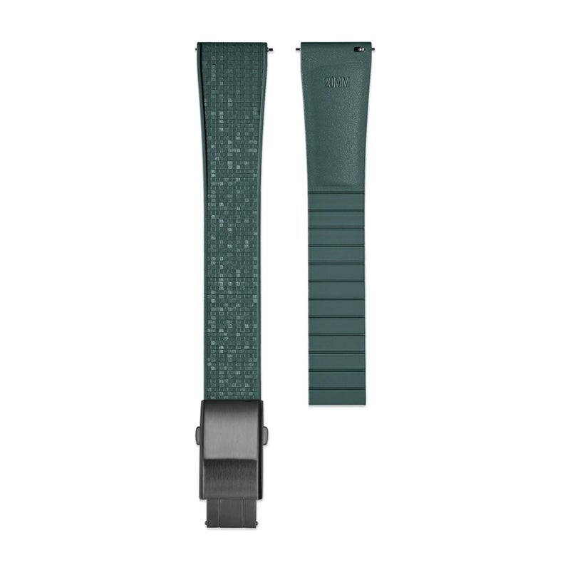 Bluejw Quick Release FKM Rubber Watch Strap 18mm 20mm 21mm 22mm - Premium Waterproof Replacement Band for Tissot & Omega Watches - Image 1