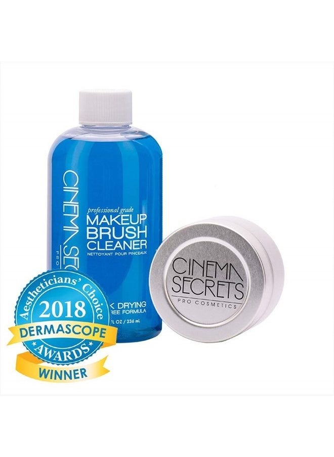 Cinema Secrets Cinema Secrets Pro Cosmetics Professional Makeup Brush Cleaner Pro Starter kit 8fl fl oz + tin  - Image 4