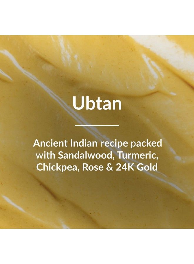 LOTUS BOTANICALS Ubtan Detan Radiance Face Wash ; Infused With 24K Gold ; For Glowing & Rejuvenated Skin Antitan ; No Silicon No Sulphates Noncomedogenic ; 100Ml  - Image 3
