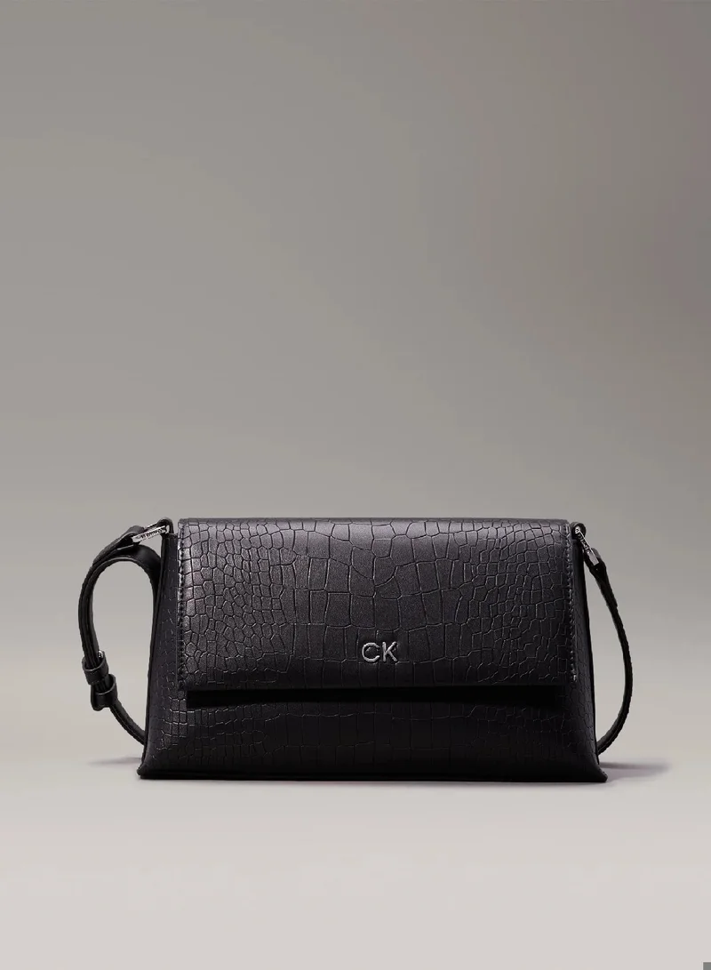 CALVIN KLEIN Crocodile Shoulder Bag