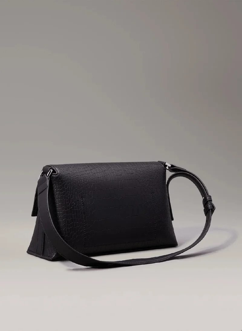CALVIN KLEIN Crocodile Shoulder Bag