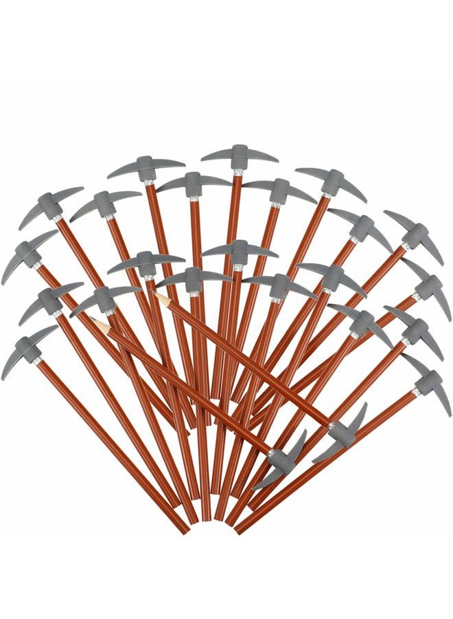 Chinco Pencil Eraser Set Topper Pencils Funny Eraser Topper Pencils Kids Fun Pencils with Axe Shape Eraser (24 Pieces) - Image 1