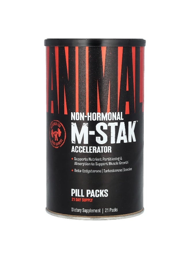 ANIMAL Animal, M-Stak Pill Packs, 21 Packs - Image 1
