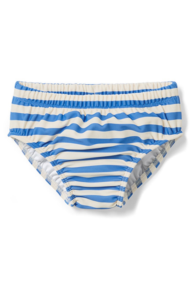Tchibo Toddlers Boy Stripe Swimwear Bottom, Blue - Image 2