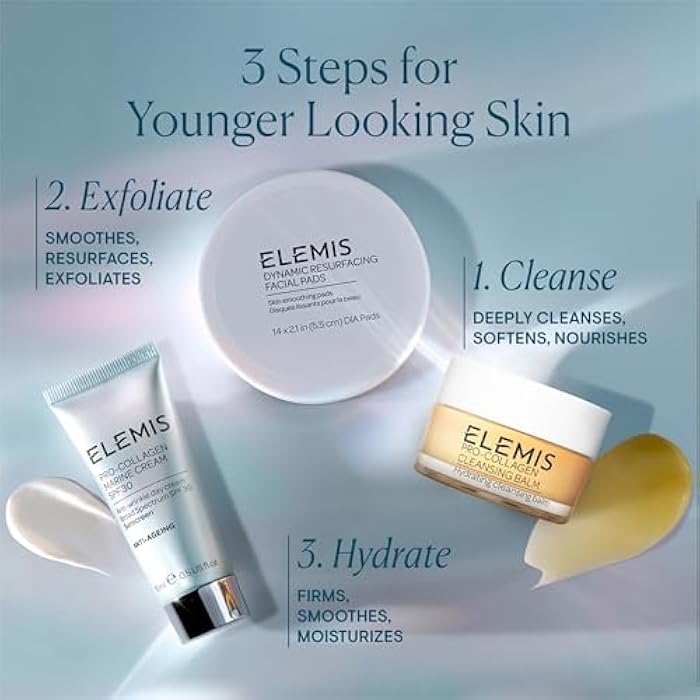 ELEMIS Dynamic Resurfacing Facial Pads, Gentle Textured Treatment Facial Exfoliating Pads - Image 4