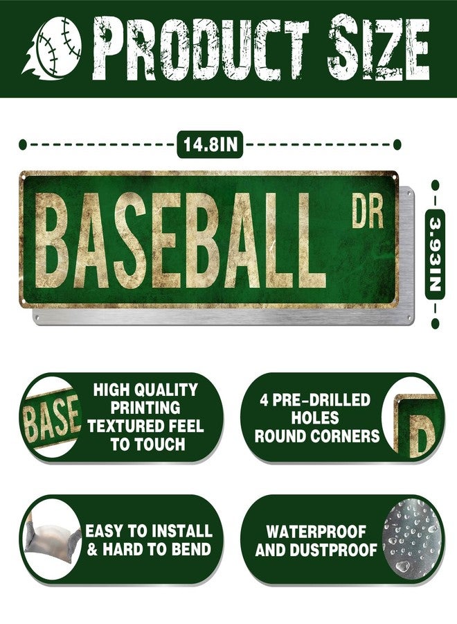 Rasonus Baseball Gifts for Boys 8-12 Accessories Room Decor Cool Stuff Sports Bedroom Posters Baseball Gear Wall Art Teen Boys Birthday Christmas Party Decorations - Image 2