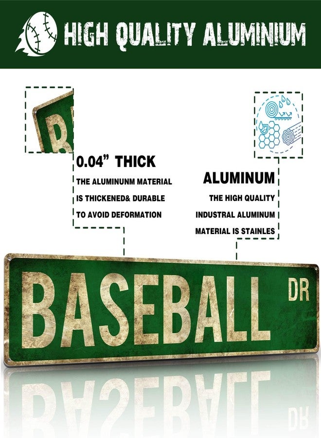 Rasonus Baseball Gifts for Boys 8-12 Accessories Room Decor Cool Stuff Sports Bedroom Posters Baseball Gear Wall Art Teen Boys Birthday Christmas Party Decorations - Image 3