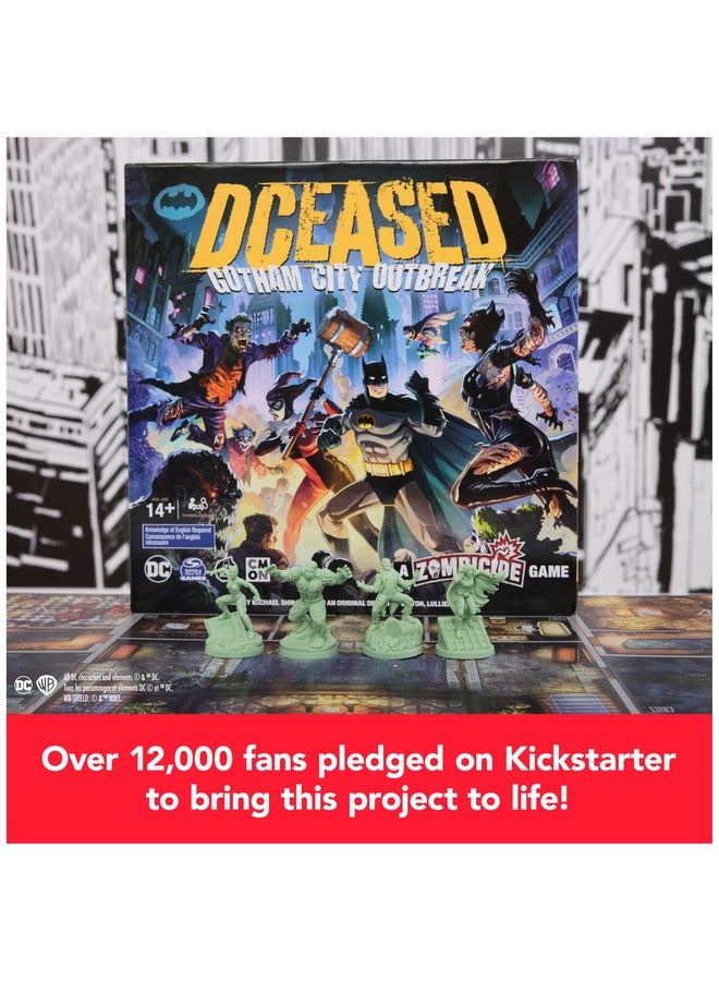 Spin Master Games, DCeased: Gotham City Outbreak, Part of The Zombicide Collection, Collectible DC Comics Miniatures, Strategy Board Game, for Adults & Teens, 1-4 Players, for Ages 14 & Up - Image 4
