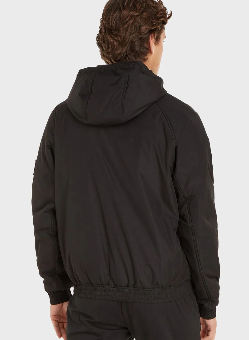 Calvin Klein Jeans Essential Hooded Harrington