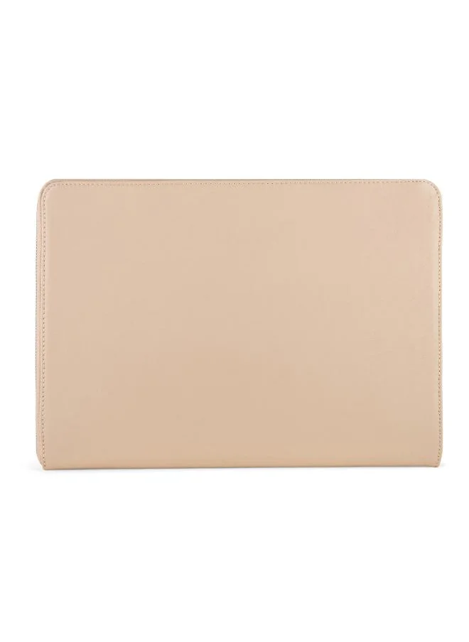 فيجانولوجي Eden Apple Leather Laptop Sleeve 16" in Pink Made From 40 Apples