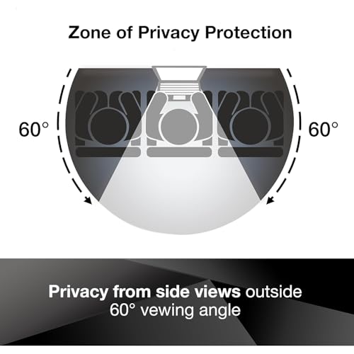 3M Privacy Filter for 13.3 Inch Widescreen Laptop, COMPLY Attachment for Flip-Share, Reversible Gloss/Matte, Reduces Blue Light, Screen Protection, 16:9 Aspect Ratio (PF133W9B) - Image 4