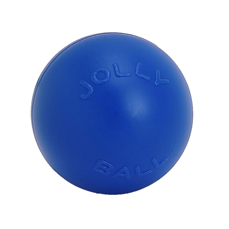 Jolly Pets PushnPlay Ball Dog Toy 6 InchesMedium Blue 306 - Image 2