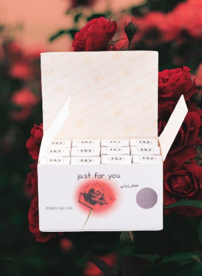 بانافع 12 قطع عطر جست فوريو زيتي 3 مل - Image 1