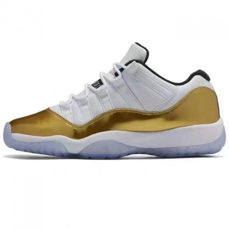 Putian Company-Level Version Of Aj11 Big Devil Bugs Bunny Classic Baby'S Breath Kang Buckle Black And White High And Low Basketball Shoes - Image 1