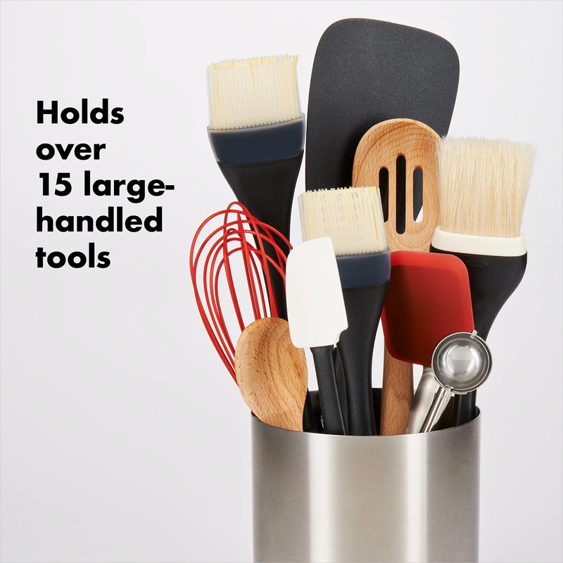 OXO OXO Good Grips Stainless Steel Rotating Utensil Holder  - Image 4