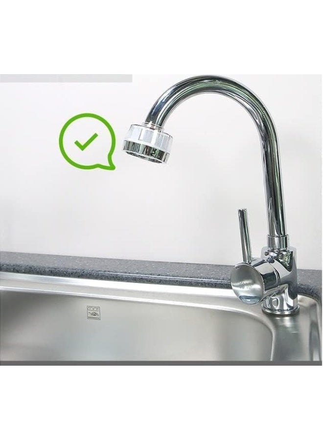 Dewbell طقم تنقية المياه الفاخر لحوض الحمام / حوض المطبخ / حوض الاستحمام، فلتر صنبور، صنع في كوريا، يزيل الصدأ والشوائب والكلور المتبقي مع الترشيح الثلاثي الآمن - Image 1