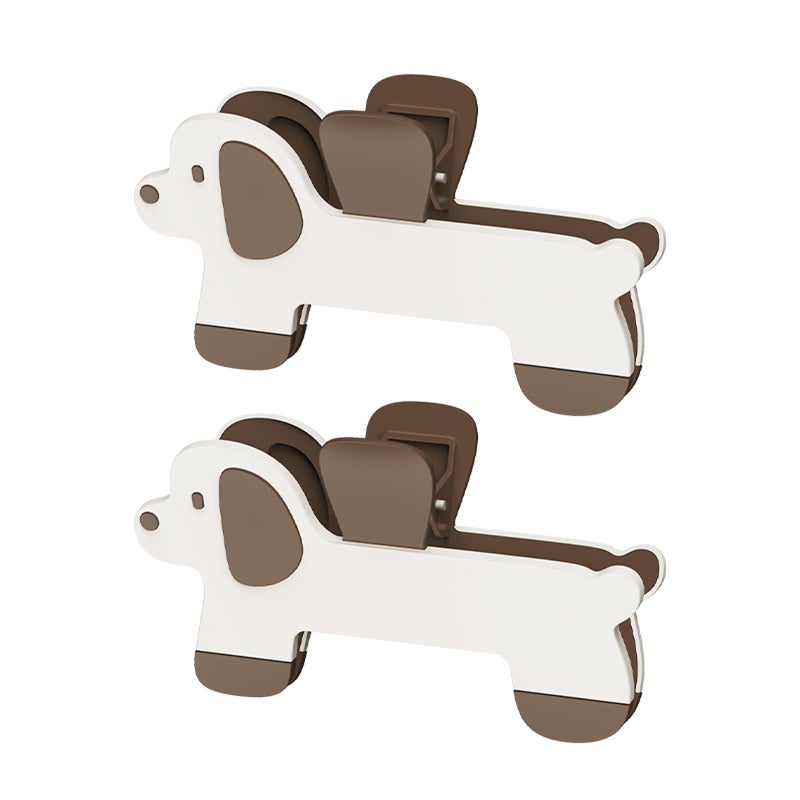 TNDCKP Strong Book Clip Lovely Dog Book Page Holder Clips, Page Holders Book Reading Opener Accessories, Multifunctional Practical Book Clips Transparent Portable Reading Book Page Holders - Image 1