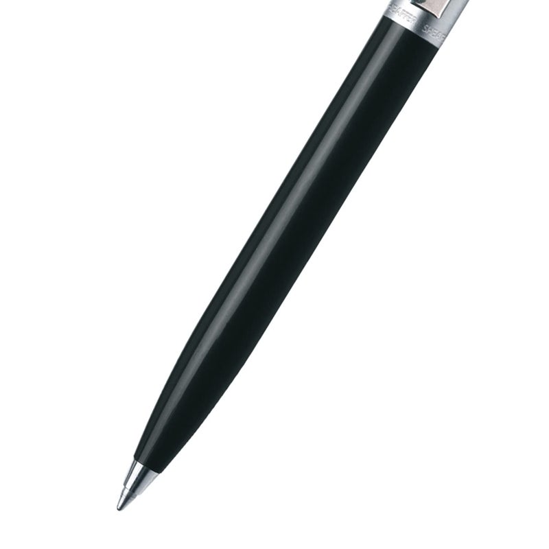 SHEAFFER قلم شيفر سنتينل 321 أسود برميل مصقول كروم + زينة كروم - Image 3