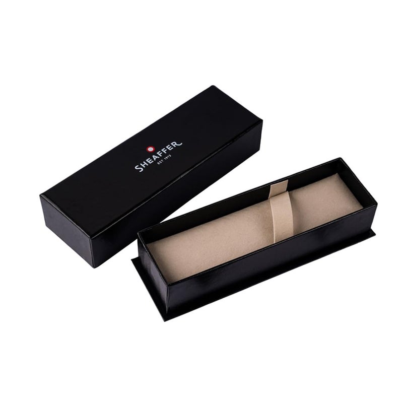 SHEAFFER قلم شيفر سنتينل 321 أسود برميل مصقول كروم + زينة كروم - Image 5