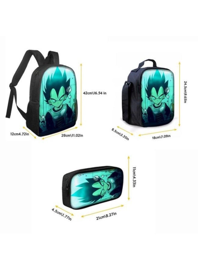 عام حقيبة ظهر مطبوعة عالمية مشتركة - مجموعة حقائب ظهر من ثلاث قطع (متوفرة للطلاب والأطفال والأصدقاء في النزهايات وتسلق الجبال وما إلى ذلك) - 74 - Image 5