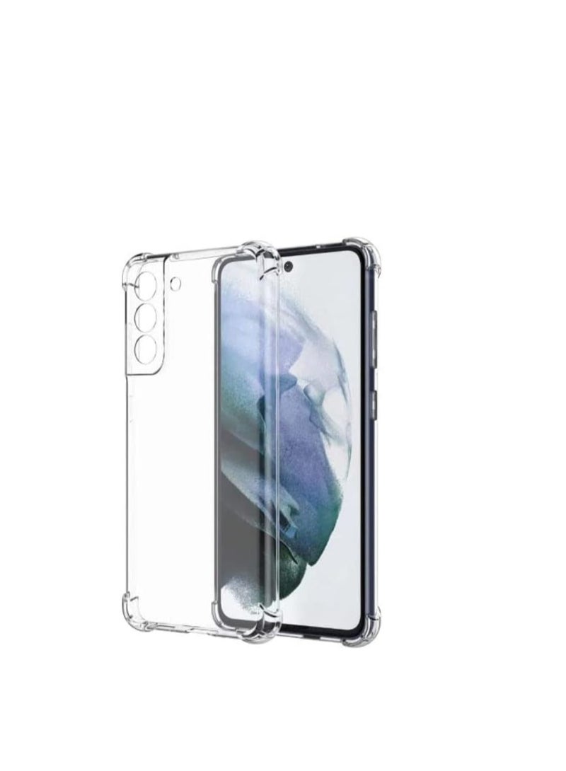 Back Cover Defender Silicone Anti-Shock For Samsung Galaxy S21 FE Camera Protection - Clear
