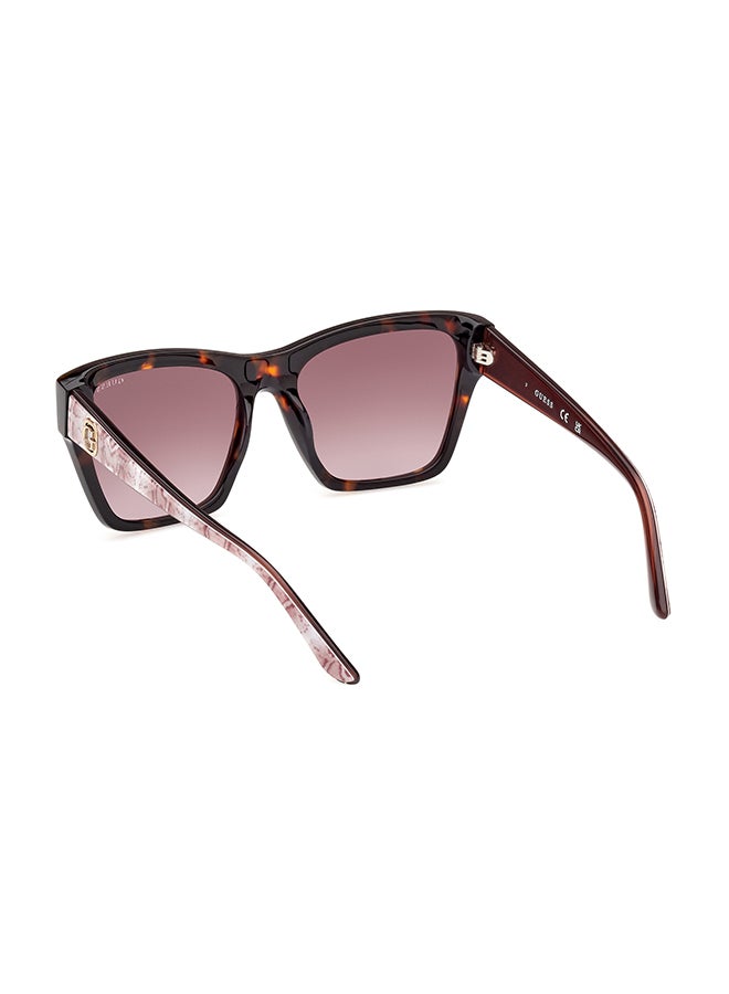 GUESS Women's UV Protection Square Sunglasses - GU0011352F55 - Lens Size: 55 Mm - Image 3