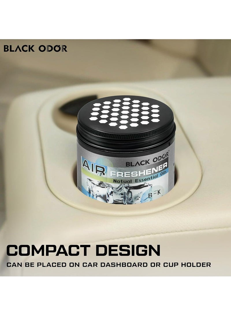 Combo Black ODOR B-K Ice Car Air Freshener 180g 3 Infused with Natural Essential Oils for a Long-Lasting, Invigorating Scent BO-03 2PCS  - Image 4
