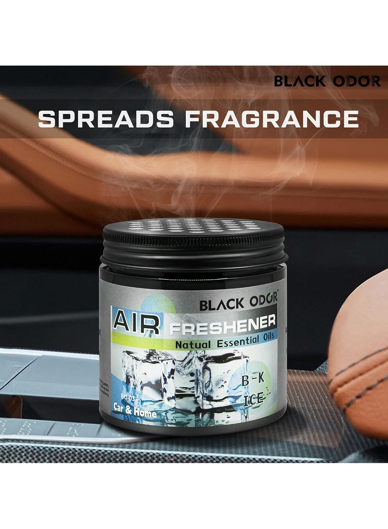 Combo Black ODOR B-K Ice Car Air Freshener 180g 3 Infused with Natural Essential Oils for a Long-Lasting, Invigorating Scent BO-03 2PCS  - Image 5