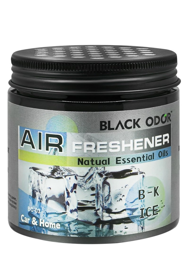 Combo Black ODOR B-K Ice Car Air Freshener 180g 3 Infused with Natural Essential Oils for a Long-Lasting, Invigorating Scent BO-03 2PCS  - Image 2