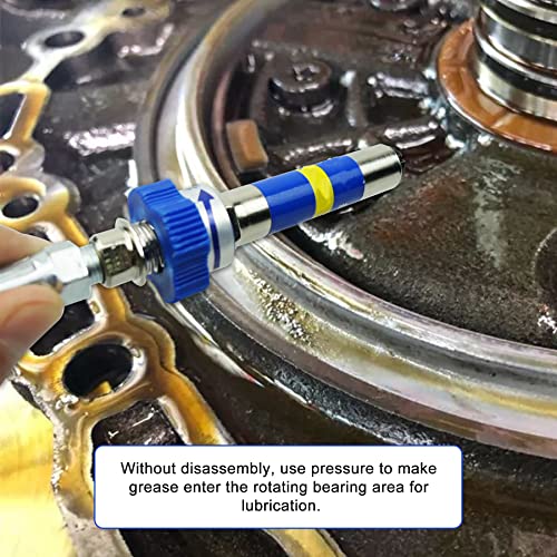 YUANTUO High Pressure Grease Coupler, Grease Fittings Extensions, 8th Generation Heavy-Duty Grease Gun Coupler Fits All Grease Guns, Quick Lock and Release Grease Gun Tip Adapter - Image 2