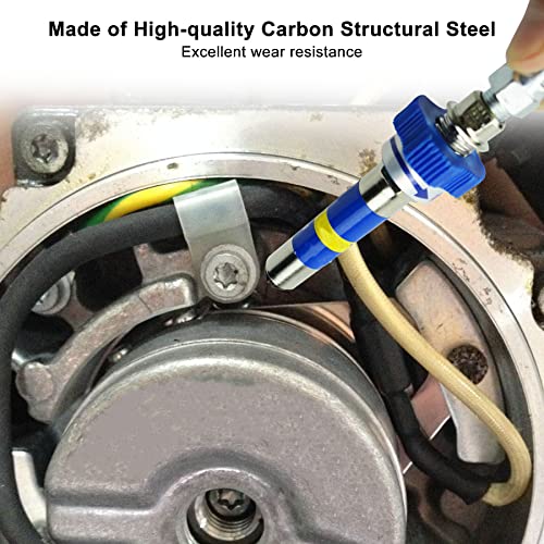 YUANTUO High Pressure Grease Coupler, Grease Fittings Extensions, 8th Generation Heavy-Duty Grease Gun Coupler Fits All Grease Guns, Quick Lock and Release Grease Gun Tip Adapter - Image 3