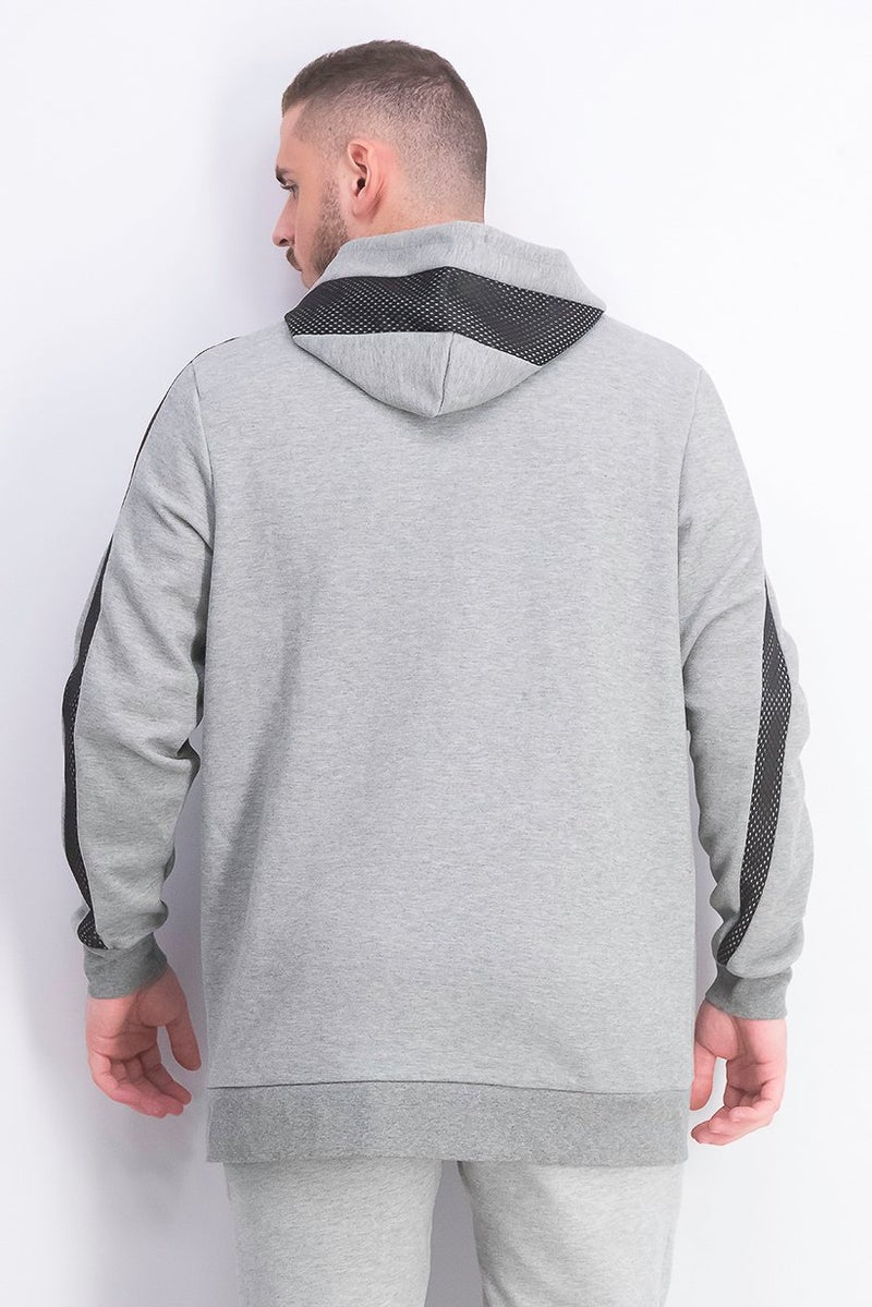 PUMA Men Avenir Hoody Sweater, Med Grey Heather - Image 3