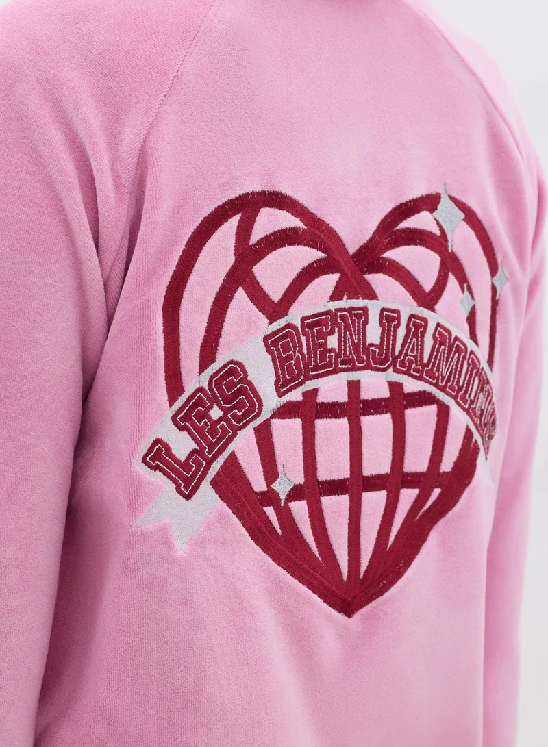 LES BENJAMINS ZIP HOODIE 001