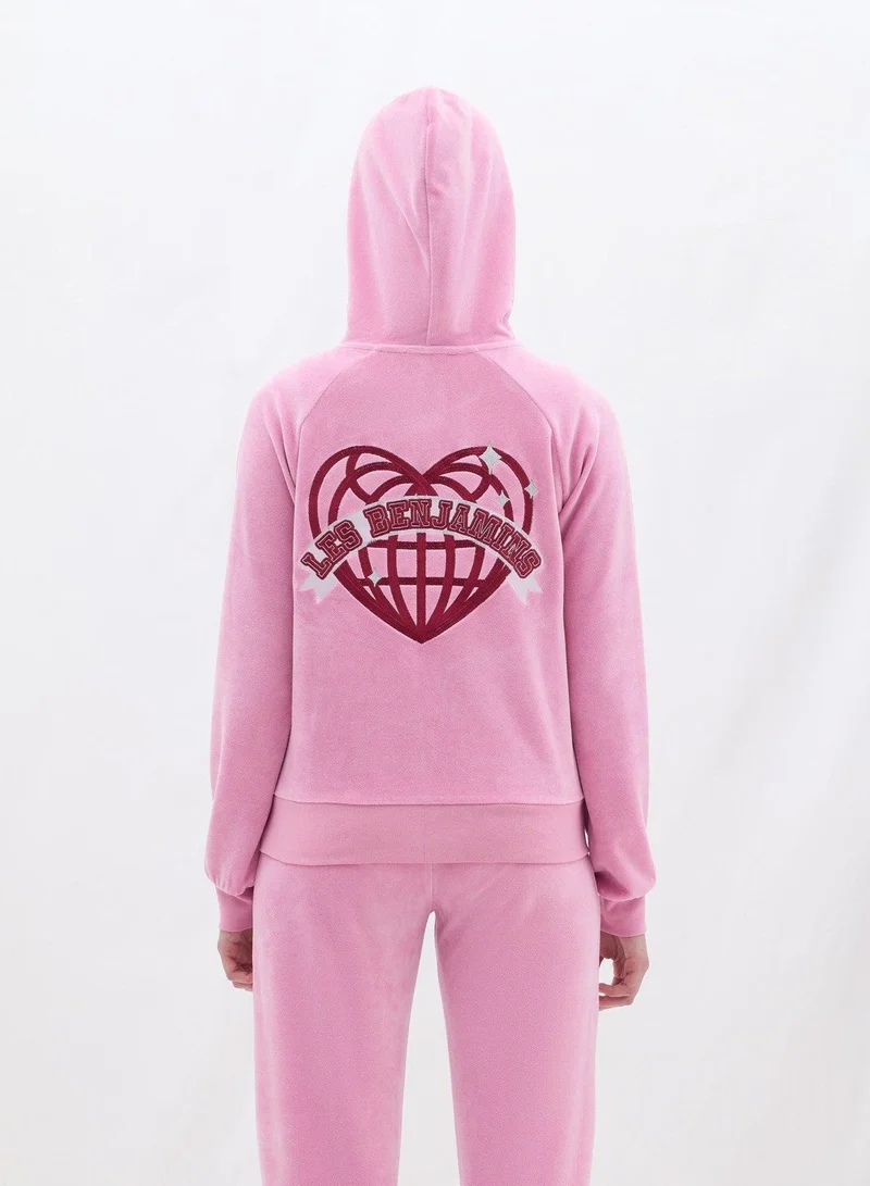 LES BENJAMINS  ZIP HOODIE 001 for Women | Best Price UAE