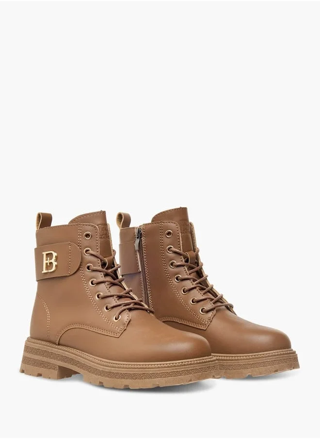 Flora Bella By Shoexpress Women Solid Ankle Boots with Zip Closure