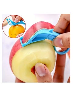 Generic Fruit Peeler, Vegetable Peeler, Creative Peeler, Multifunctional Peeler, Potato Peeler, Orange Peeler With Ring Handle, Reusable Kitchen Peeler  - Image 2