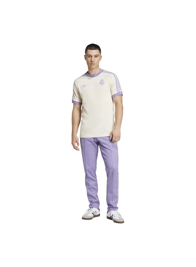 Adidas Real Og 3S Tee White Football T-Shirts For Men Xs