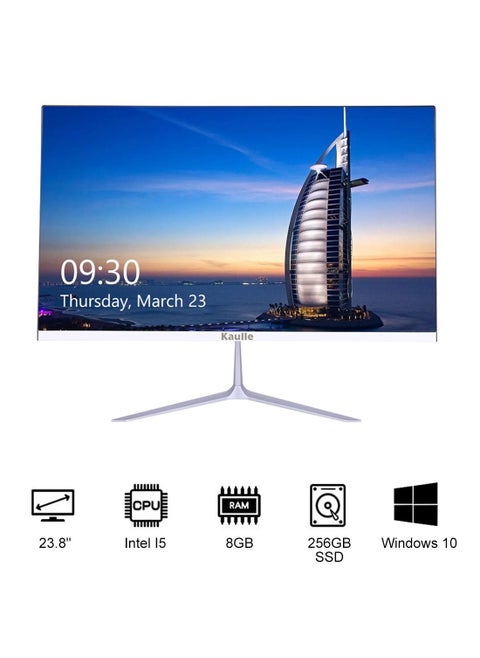 بي سي الكل في واحدKLL2381 مع شاشة 23.8 بوصة، معالج إنتل كور i5 3320M، ذاكرة وصول عشوائي رام 8 جيجابايت، سعة تخزين 256 جيجابايت اس اس دي، نظام ويندوز 10 برو