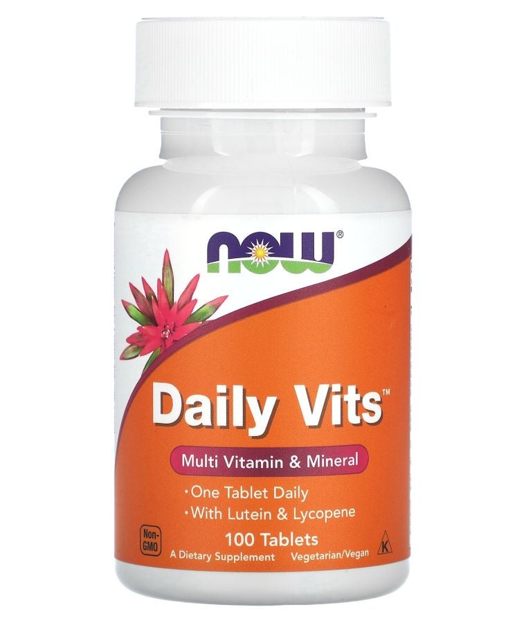 now Daily Vits Multi Vitamin & Mineral 100 Tablets