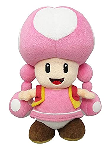 Little Buddy USA Super Mario All Star Collection 7.5" Toadette Plush - Image 4