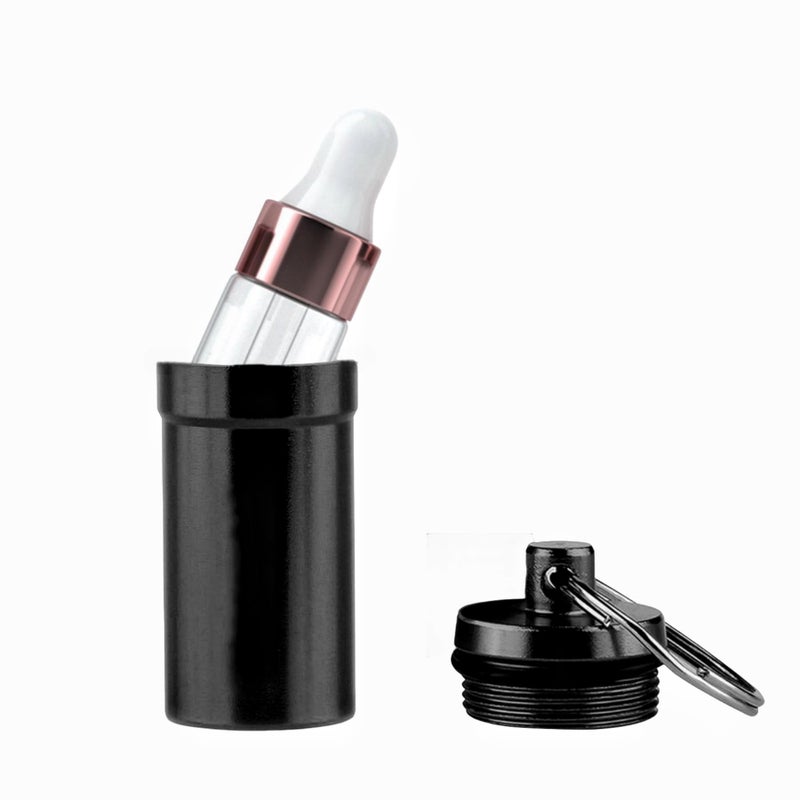 OiwMuOck 8 pcs Travel split bottle Eye dropper glass bottle Anointing oil for prayer Protective travel set for frankincense oil (2 ml) - Image 3